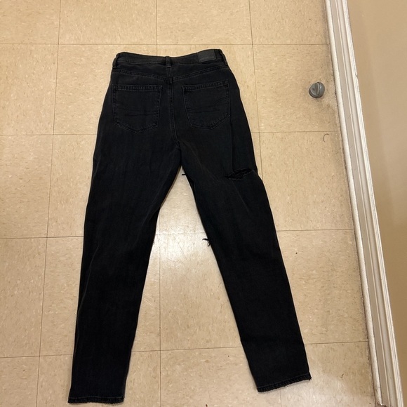ripped black jeans, good condition - Picture 2 of 3